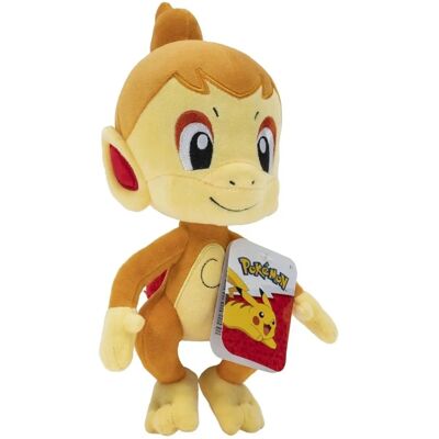 Peluches Pokémon Jazwares Chimchar 20cm - Figurine en Peluche - Publicité Peluches Pokémon Jazwares Chimchar 20cm - Figurine en Peluche - Publicité