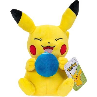 Jazwares Pikachu met Oran Berry Pluche Speelgoed - Pokémon Jazwares Pikachu met Oran Berry Pluche Speelgoed - Pokémon
