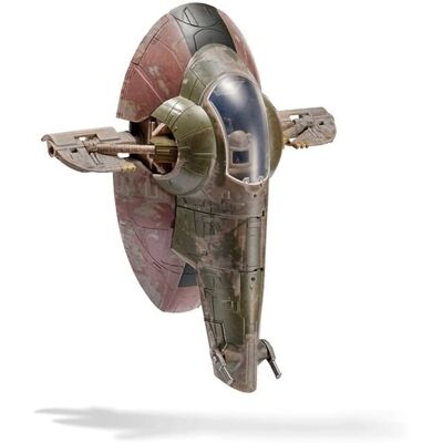 Jazwares Star Wars Micro Galaxy Squadron Vehicle with Boba Fett's Ship - 20 cm Jazwares Star Wars Micro Galaxy Squadron Vehicle with Boba Fett's Ship - 20 cm