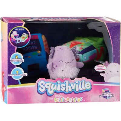 Squishmallows Squishville Zubehörset - Arcade Adventures Squishmallows Squishville Zubehörset - Arcade Adventures