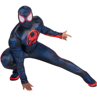 Lacey Wigs Miles Morales Jelmez - Párnázott poliészter Marvel ruha Lacey Wigs Miles Morales Jelmez - Párnázott poliészter Marvel ruha