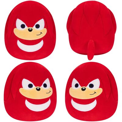 Squishmallows Knuckles Pluche - 20cm - Sonic - Zacht & Verzamelbaar Squishmallows Knuckles Pluche - 20cm - Sonic - Zacht & Verzamelbaar