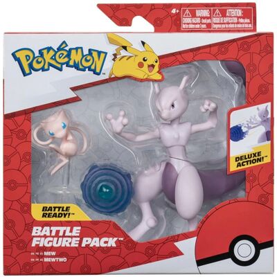 Jazwares Pokemon Battle Figure Pack Mew & Mewtwo (PKW2941) Jazwares Pokemon Battle Figure Pack Mew & Mewtwo (PKW2941)