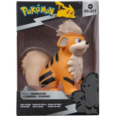 Jazwares Growlithe Vinylfigur - Pokémon Statue Jazwares Growlithe Vinylfigur - Pokémon Statue