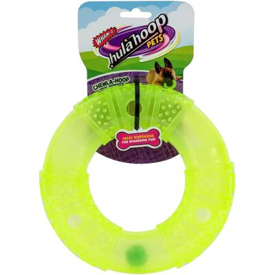 Wham-O Pets Chewla-Hoop Treat Dispenser - Mentale Stimulerend - Honden Speelgoed Wham-O Pets Chewla-Hoop Treat Dispenser - Mentale Stimulerend - Honden Speelgoed