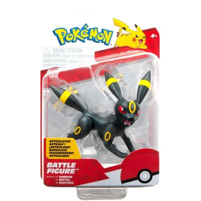 Jazwares Umbreon 5 cm Mini-Figur - Pokémon Kampf Serie Jazwares Umbreon 5 cm Mini-Figur - Pokémon Kampf Serie