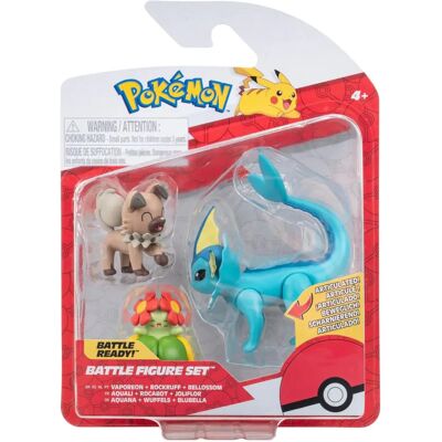 Jazwares Pack de 3 Figurines Pokémon de Combat - Publicité Jazwares Pack de 3 Figurines Pokémon de Combat - Publicité