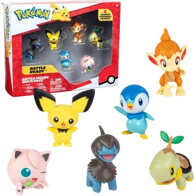 Figurki Pokémon serii 5 - Pichu, Deino, Jigglypuff Figurki Pokémon serii 5 - Pichu, Deino, Jigglypuff