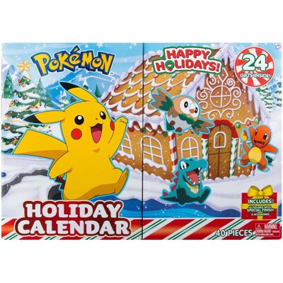 Pokémon Adventskalender 2023 - 16 Stridsfigurer & Tillbehör Pokémon Adventskalender 2023 - 16 Stridsfigurer & Tillbehör