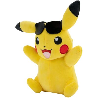 Peluches Pokémon Pikachu avec Lunettes de Soleil - Doudou Peluches Pokémon Pikachu avec Lunettes de Soleil - Doudou