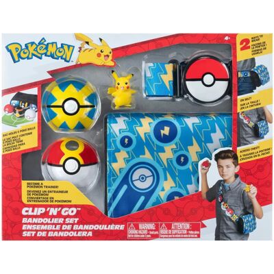 Zestaw Bandolier Pokémon Pikachu od Jazwares - Zabawki Akcji Zestaw Bandolier Pokémon Pikachu od Jazwares - Zabawki Akcji