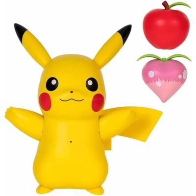 Jazwares Pokemon Train en Speel Deluxe Pikachu Jazwares Pokemon Train en Speel Deluxe Pikachu
