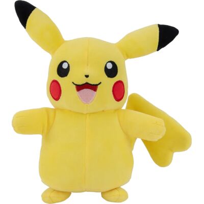 Peluches Pokémon Pikachu - 8" Doux - Marchandise Officielle - Publicité Peluches Pokémon Pikachu - 8" Doux - Marchandise Officielle - Publicité