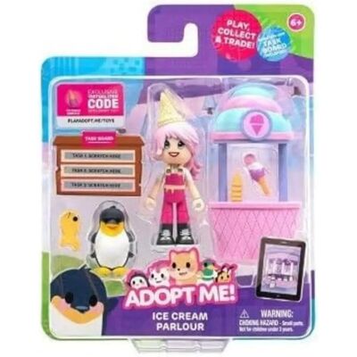 Adopt Me - Pack Amis - Glacier - Pack de Jeu - Publicité Adopt Me - Pack Amis - Glacier - Pack de Jeu - Publicité