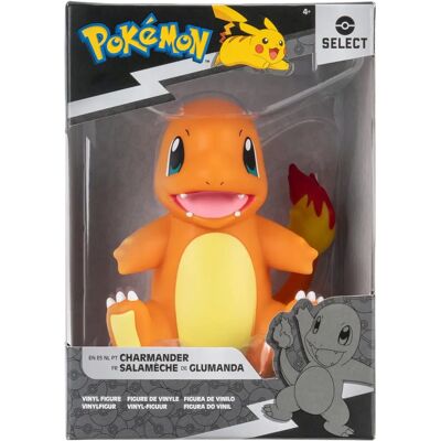 Jazwares Glumanda Vinylfigur - Pokémon Serie 5 Jazwares Glumanda Vinylfigur - Pokémon Serie 5