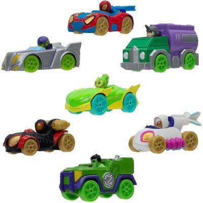 JAZWARES Marvel Spidey Amazing Friends - Pack of 7 Metal Cars JAZWARES Marvel Spidey Amazing Friends - Pack of 7 Metal Cars