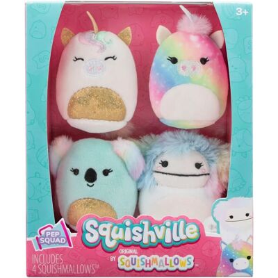 Jazwares Squishville Mini Squishmallows Plüssfigura 4-dbás Jazwares Squishville Mini Squishmallows Plüssfigura 4-dbás