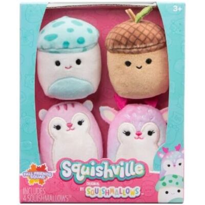 Jazwares AutomneAmis Squad 4-pack - Jouet en peluche - Publicité Jazwares AutomneAmis Squad 4-pack - Jouet en peluche - Publicité