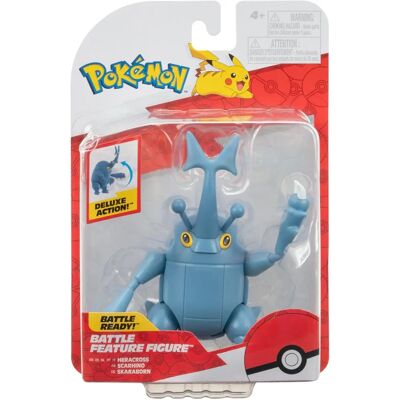 Pokémon Pokémon PKW3420 Küzdő Tulajdonságok Figura - Skarabéru Hivatalos Mozgatható Figurka Pokémon Pokémon PKW3420 Küzdő Tulajdonságok Figura - Skarabéru Hivatalos Mozgatható Figurka