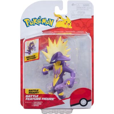 Jazwares Pokémon Toxtricity Actionfigur - 4,5 Zoll - Kampf Pokémon Spielzeug Jazwares Pokémon Toxtricity Actionfigur - 4,5 Zoll - Kampf Pokémon Spielzeug