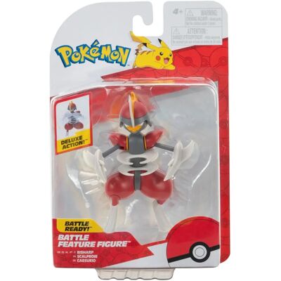 Pokémon Caesurio Küzdő figura - 11,5cm Pokémon Caesurio Küzdő figura - 11,5cm