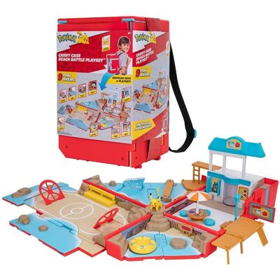 Pokemon - Carry Case Beach Playset - Playset Pokemon - Carry Case Beach Playset - Playset