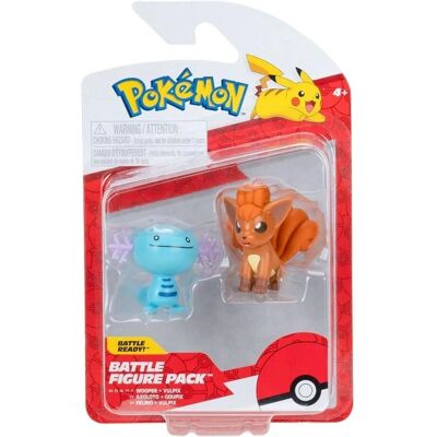 Figurines de Combat Pokémon Jazwares 2-Pack - Publicité Figurines de Combat Pokémon Jazwares 2-Pack - Publicité