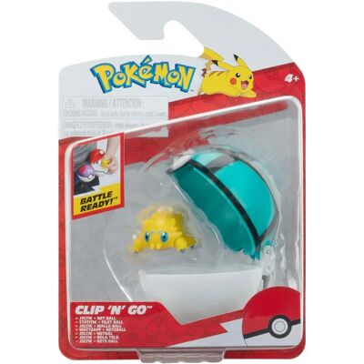 Pokémon Joltik Clip'n'Go com Net Ball - Brinquedo Pokémon Joltik Clip'n'Go com Net Ball - Brinquedo