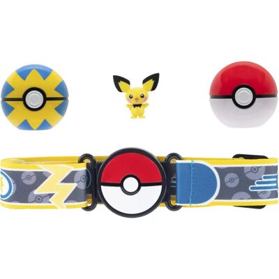 Conjunto de Cinturón Eléctrico Pokémon de Jazwares - Figuras Conjunto de Cinturón Eléctrico Pokémon de Jazwares - Figuras