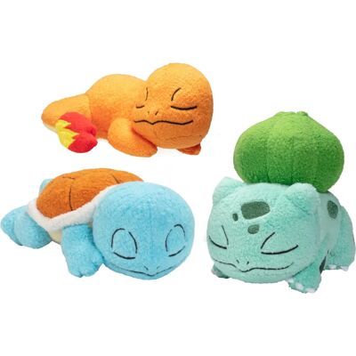 Pokémon Bulbasaur Charmander Squirtle Plüsskészlet - Puha és Bújós Pokémon Bulbasaur Charmander Squirtle Plüsskészlet - Puha és Bújós