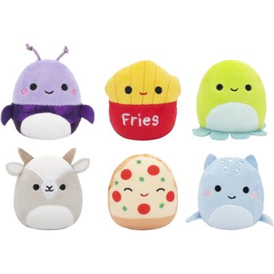 Squishmallows Micromallows 2.5" Pack of 6 - Plush Toy Squishmallows Micromallows 2.5" Pack of 6 - Plush Toy