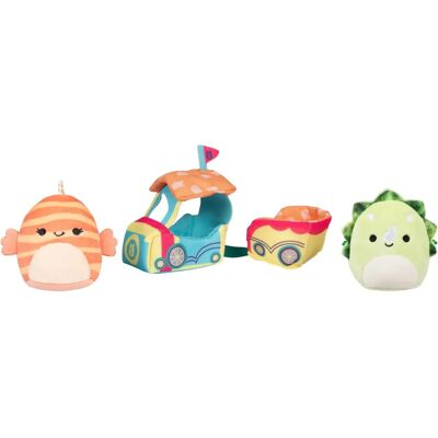 Squishmallows Micromallows - Plüsch - Zubehörset - Ticket to Ride - Plüschtier-Set Squishmallows Micromallows - Plüsch - Zubehörset - Ticket to Ride - Plüschtier-Set