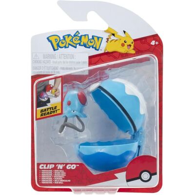 Pokémon Tentacool Clip 'N' Go - Jouet Pokémon Tentacool Clip 'N' Go - Jouet