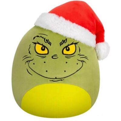 Squishmallows Squishmallows Il Grinch con Cappello di Babbo Natale 8" Peluche Morbida Squishmallows Squishmallows Il Grinch con Cappello di Babbo Natale 8" Peluche Morbida