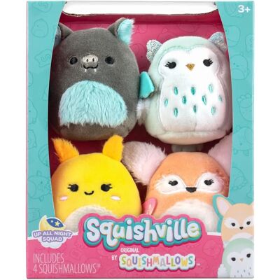 Jazwares Mini Squishmallows Squad Nocturno 5cm - Figuras de Peluche Jazwares Mini Squishmallows Squad Nocturno 5cm - Figuras de Peluche