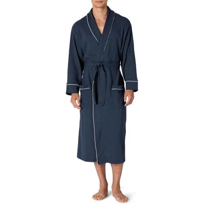 Amazon Essentials - Men's light waffle robe - Blu marino - Robe Amazon Essentials - Men's light waffle robe - Blu marino - Robe