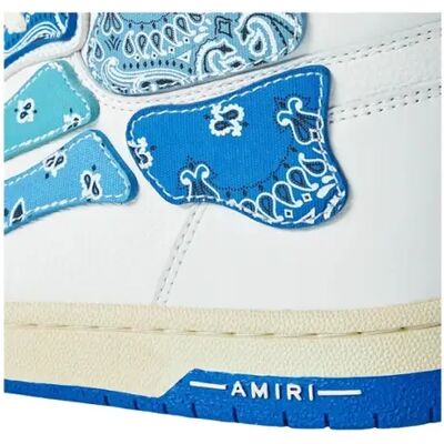 Amiri Skel Top Hi Bandana Sneakers - Sneakers Amiri Skel Top Hi Bandana Sneakers - Sneakers