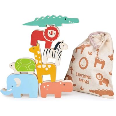Mentari - Happy Stacking Safari - Lernspielzeug Mentari - Happy Stacking Safari - Lernspielzeug