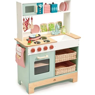 Cuisine en Bois Vert Menthe de Tender Leaf Toys - Type de Cuisine - Publicité Cuisine en Bois Vert Menthe de Tender Leaf Toys - Type de Cuisine - Publicité