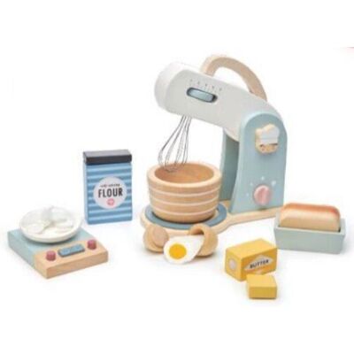 Tender Leaf Kitchen Playset - 27-Piece Wooden Toy Tender Leaf Kitchen Playset - 27-Piece Wooden Toy