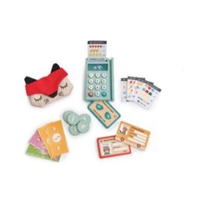 Tender Leaf Play Pay Pack - Credit Card Terminal Toy for Kids - 3+ Years Tender Leaf Play Pay Pack - Credit Card Terminal Toy for Kids - 3+ Years