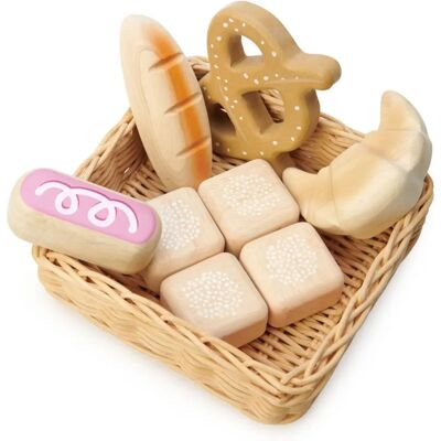 Tender Leaf Toys Holz Brot- und Gebäckset - Playfood Tender Leaf Toys Holz Brot- und Gebäckset - Playfood