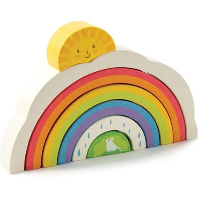 Puzzle Tunnel Arcobaleno Tender Leaf Toys - Giocattolo in Legno per Bambini Puzzle Tunnel Arcobaleno Tender Leaf Toys - Giocattolo in Legno per Bambini