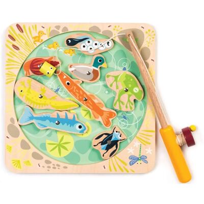 Tender Leaf Toys Pond Dipping Fishing Game - Educational Kids Toy Tender Leaf Toys Pond Dipping Fishing Game - Educational Kids Toy