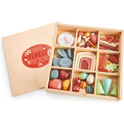 Tender Leaf Toys Mein Waldboden - Holz-Schatzset für Kinder Tender Leaf Toys Mein Waldboden - Holz-Schatzset für Kinder