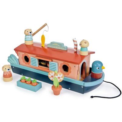 Tender Leaf Otter Family Barge - Kinderspiel Tender Leaf Otter Family Barge - Kinderspiel