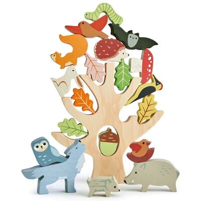 Tender Leaf Toys Houten Stacking Bos Tender Leaf Toys Houten Stacking Bos