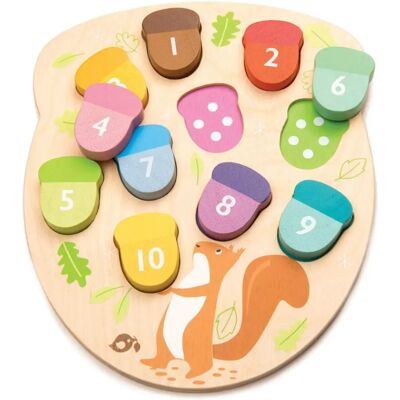Puzzle en Bois Tender Leaf Toys Écureuil et Maki - Jouet Éducatif Enfant - Publicité Puzzle en Bois Tender Leaf Toys Écureuil et Maki - Jouet Éducatif Enfant - Publicité