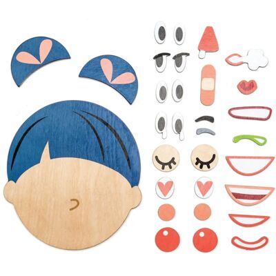 Tender Leaf Toys Zaino Molto Divertente What's Up con Espressioni Magnetiche - Giocattoli Educativi Tender Leaf Toys Zaino Molto Divertente What's Up con Espressioni Magnetiche - Giocattoli Educativi