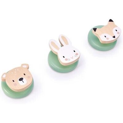 Tender Leaf Toys Forest Hooks Green - Hooks for Kids' Room Tender Leaf Toys Forest Hooks Green - Hooks for Kids' Room